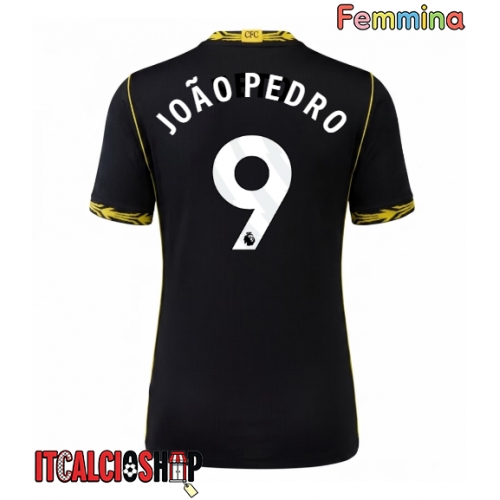 Chelsea Joao Pedro #9 Seconda Maglia Femmina 2026-27 Manica Corta